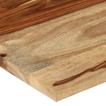 vidaXL Επιφάνεια Τραπεζιού 120x60x(2,5-2,7)cm Μασίφ Ξύλο Ακακίας 1 τεμ.