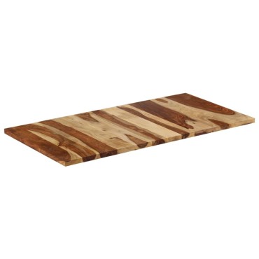vidaXL Επιφάνεια Τραπεζιού 120x60x(2,5-2,7)cm Μασίφ Ξύλο Ακακίας 1 τεμ.