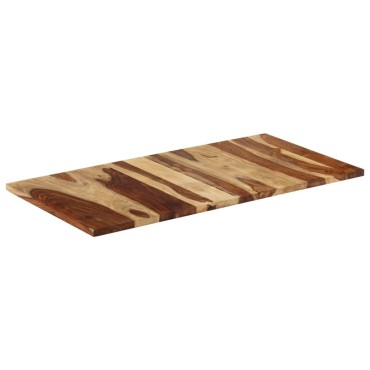 vidaXL Επιφάνεια Τραπεζιού 120x60x(2,5-2,7)cm Μασίφ Ξύλο Ακακίας 1 τεμ.