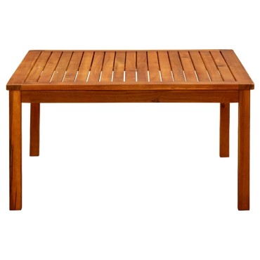 vidaXL Τραπεζάκι Σαλονιού Κήπου 85x85x45cm Μασίφ Ξύλο Ακακίας 1 τεμ.