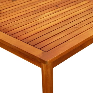 vidaXL Τραπεζάκι Σαλονιού Κήπου 85x85x45cm Μασίφ Ξύλο Ακακίας 1 τεμ.
