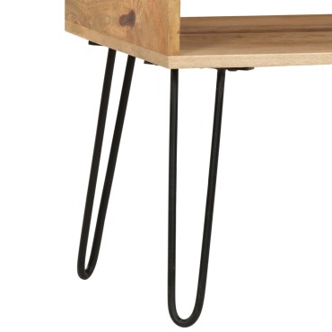 vidaXL Τραπεζάκι Σαλονιού 100x60x45cm από Μασίφ Ξύλο Μάνγκο 1 τεμ.