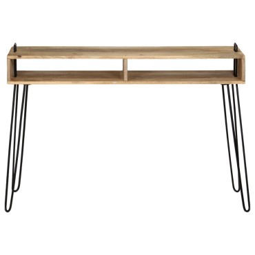 vidaXL Τραπέζι Κονσόλα 115x35x76cm από Μασίφ Ξύλο Μάνγκο 1 τεμ.
