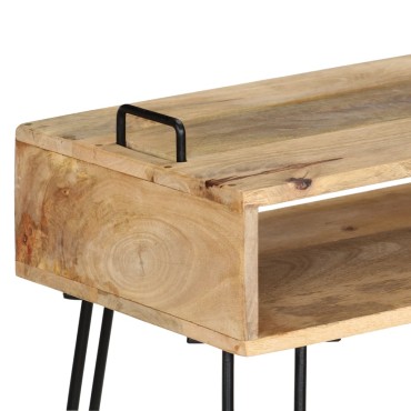 vidaXL Τραπέζι Κονσόλα 115x35x76cm από Μασίφ Ξύλο Μάνγκο 1 τεμ.