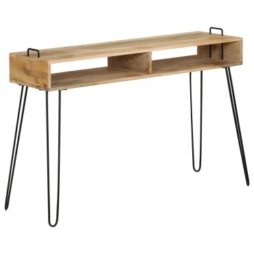 vidaXL Τραπέζι Κονσόλα 115x35x76cm από Μασίφ Ξύλο Μάνγκο 1 τεμ.