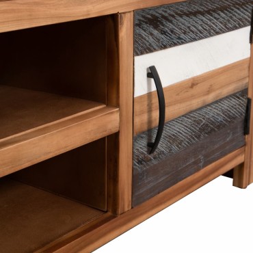 vidaXL Έπιπλο Τηλεόρασης 120 x 35 x 40 εκ. από Μασίφ Ξύλο Ακακίας