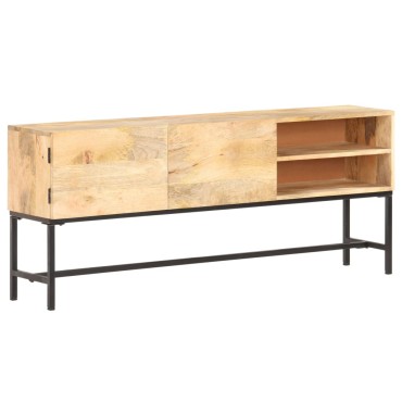 vidaXL Κονσόλα 145x30x60cm από Μασίφ Ξύλο Μάνγκο 1 τεμ.
