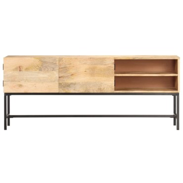 vidaXL Κονσόλα 145x30x60cm από Μασίφ Ξύλο Μάνγκο 1 τεμ.