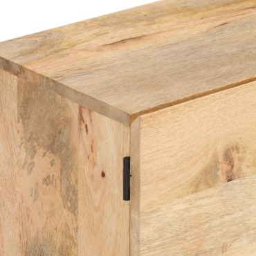 vidaXL Κονσόλα 145x30x60cm από Μασίφ Ξύλο Μάνγκο 1 τεμ.