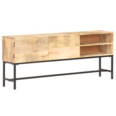 vidaXL Κονσόλα 145x30x60cm από Μασίφ Ξύλο Μάνγκο 1 τεμ.