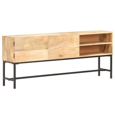 vidaXL Κονσόλα 145x30x60cm από Μασίφ Ξύλο Μάνγκο 1 τεμ.