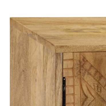 vidaXL Μπουφές 110x30x60cm από Μασίφ Ξύλο Μάνγκο 1 τεμ.