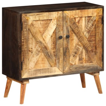 vidaXL Ντουλάπι 85x30x75cm από Μασίφ Ξύλο Μάνγκο 1 τεμ.