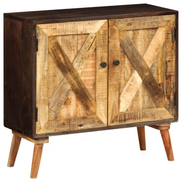 vidaXL Ντουλάπι 85x30x75cm από Μασίφ Ξύλο Μάνγκο 1 τεμ.