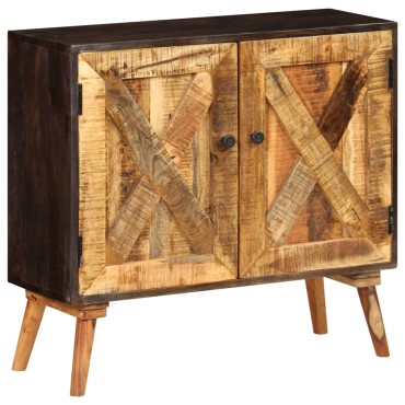 vidaXL Ντουλάπι 85x30x75cm από Μασίφ Ξύλο Μάνγκο 1 τεμ.