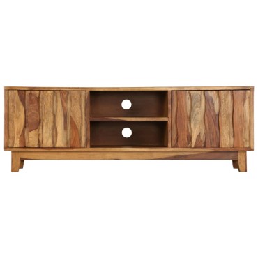 vidaXL Έπιπλο Τηλεόρασης 118x30x40cm από Μασίφ Ξύλο Sheesham