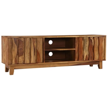 vidaXL Έπιπλο Τηλεόρασης 118x30x40cm από Μασίφ Ξύλο Sheesham