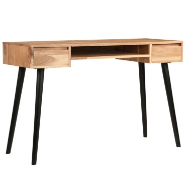vidaXL Γραφείο 118x45x76cm από Μασίφ Ξύλο Ακακίας 1 τεμ.