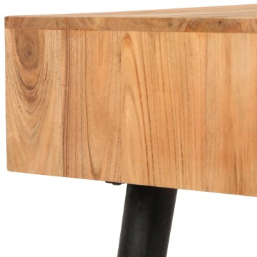 vidaXL Γραφείο 118x45x76cm από Μασίφ Ξύλο Ακακίας 1 τεμ.