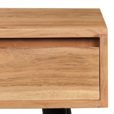 vidaXL Γραφείο 118x45x76cm από Μασίφ Ξύλο Ακακίας 1 τεμ.