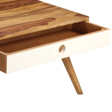 vidaXL Τραπεζάκι Σαλονιού 110x50x35cm από Μασίφ Ξύλο Sheesham 1 τεμ.