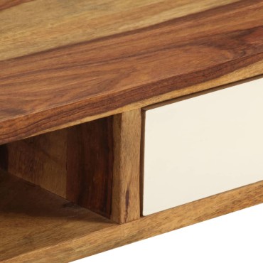 vidaXL Τραπεζάκι Σαλονιού 110x50x35cm από Μασίφ Ξύλο Sheesham 1 τεμ.