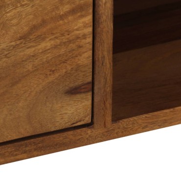 vidaXL Έπιπλο Τηλεόρασης 140x30x40cm από Μασίφ Ξύλο Sheesham