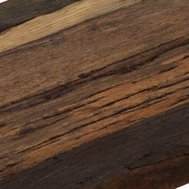 vidaXL Τραπέζι Κονσόλα 120x35x76cm από Ανακυκλωμένο Ξύλο / Ατσάλι 1 τεμ.