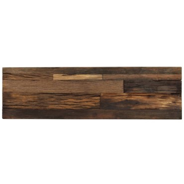 vidaXL Τραπέζι Κονσόλα 120x35x76cm από Ανακυκλωμένο Ξύλο / Ατσάλι 1 τεμ.