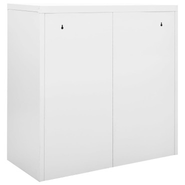 vidaXL Ντουλάπι με Συρόμενη Πόρτα Γκρι 90x40x90cm Ατσάλινο 1 τεμ.