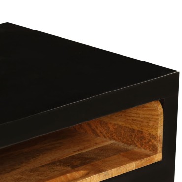 vidaXL Έπιπλο Τηλεόρασης 120x30x50cm από Μασίφ Ξύλο Μάνγκο