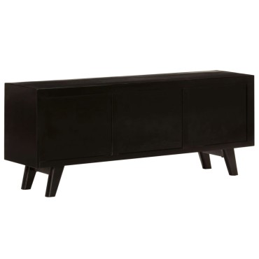 vidaXL Έπιπλο Τηλεόρασης 120x30x50cm από Μασίφ Ξύλο Μάνγκο