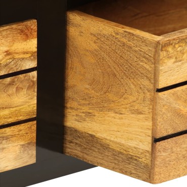 vidaXL Έπιπλο Τηλεόρασης 120x30x50cm από Μασίφ Ξύλο Μάνγκο