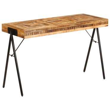 vidaXL Γραφείο 118x50x75cm από Μασίφ Ξύλο Μάνγκο 1 τεμ.