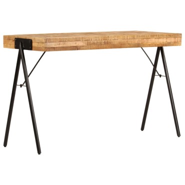 vidaXL Γραφείο 118x50x75cm από Μασίφ Ξύλο Μάνγκο 1 τεμ.