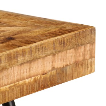 vidaXL Γραφείο 118x50x75cm από Μασίφ Ξύλο Μάνγκο 1 τεμ.