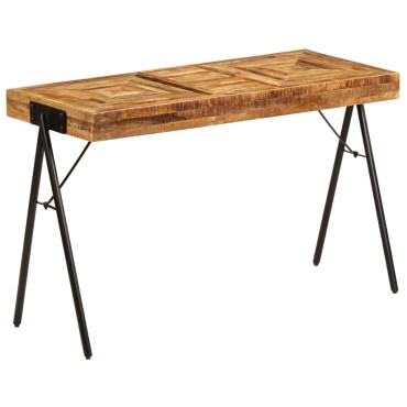 vidaXL Γραφείο 118x50x75cm από Μασίφ Ξύλο Μάνγκο 1 τεμ.