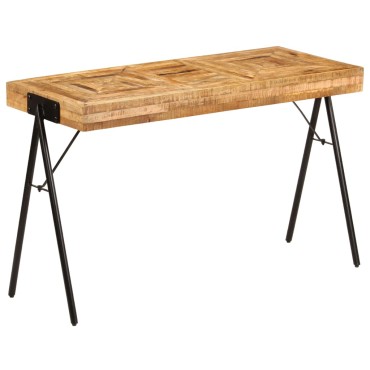 vidaXL Γραφείο 118x50x75cm από Μασίφ Ξύλο Μάνγκο 1 τεμ.