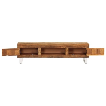 vidaXL Έπιπλο Τηλεόρασης 140x30x40cm Μασίφ Ανακυκλωμένο Ξύλο