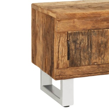 vidaXL Έπιπλο Τηλεόρασης 140x30x40cm Μασίφ Ανακυκλωμένο Ξύλο