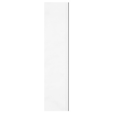 vidaXL Ντουλάπι Μπάνιου με Καθρέφτη 60x15x75cm Λαμπερό Λευκό από MDF 1 τεμ.