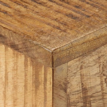 vidaXL Τραπεζάκι Σαλονιού 68x68x41cm από Ακατέργαστο Ξύλο Μάνγκο 1 τεμ.
