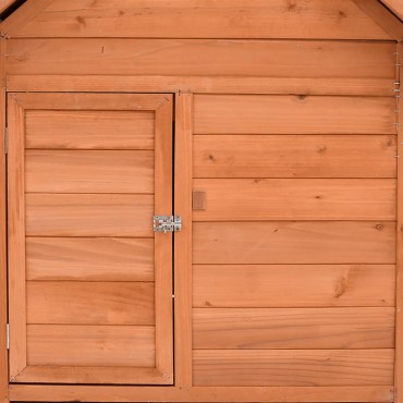 vidaXL Κοτέτσι 150 x 96 x 110 εκ. από Μασίφ Ξύλο Ελάτης