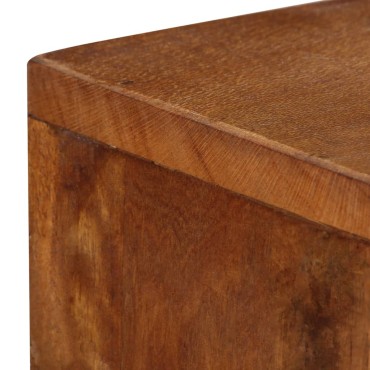 vidaXL Μπουφές Καφέ 110x30x75cm από Μασίφ Ανακυκλωμένο Ξύλο 1 τεμ.