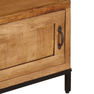 vidaXL Έπιπλο Τηλεόρασης 140x30x40cm από Μασίφ Ξύλο Μάνγκο