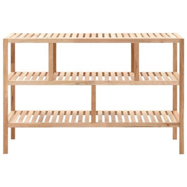 vidaXL Ραφιέρα Μπάνιου 100x40x65cm από Μασίφ Ξύλο Καρυδιάς 1 τεμ.