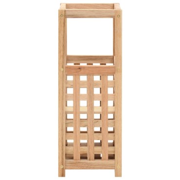vidaXL Ομπρελοθήκη 18 x 18 x 50 εκ. από Μασίφ Ξύλο Καρυδιάς