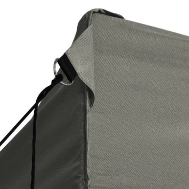 vidaXL Τέντα με 3 Τοιχώματα Πτυσσόμενη Ανθρακί 3 x 4,5 μ.