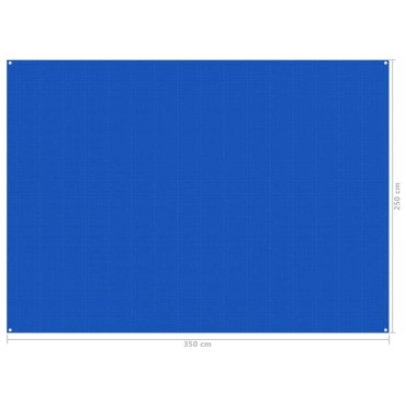 vidaXL Χαλί Σκηνής Μπλε 250 x 350 εκ.