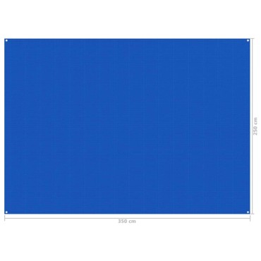 vidaXL Χαλί Σκηνής Μπλε 250 x 350 εκ.
